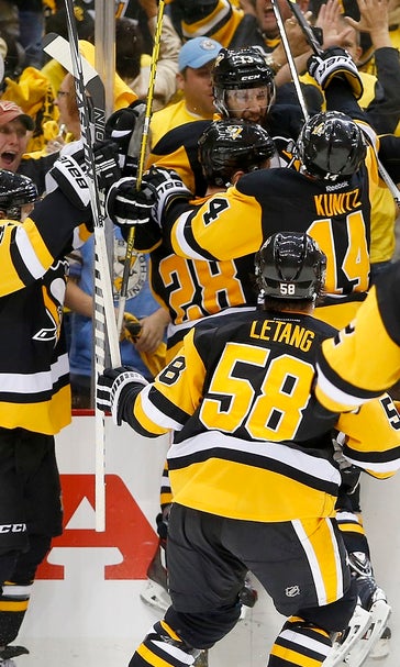 Penguins top Capitals in OT to advance to Eastern Conference final